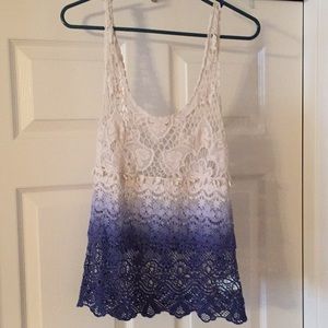 Double Zero ombré tank.